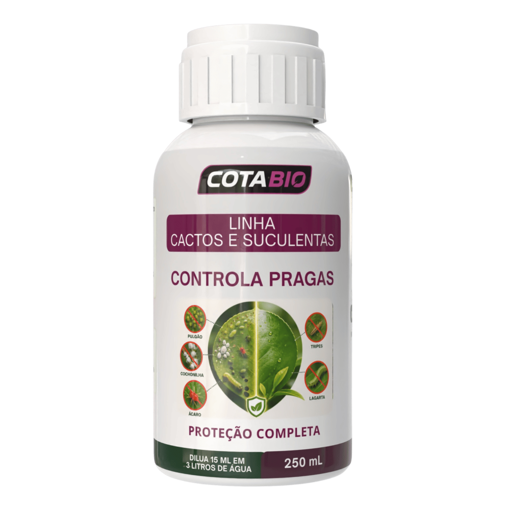 Cactos e Suculentas: Controla Pragas - 250 ml