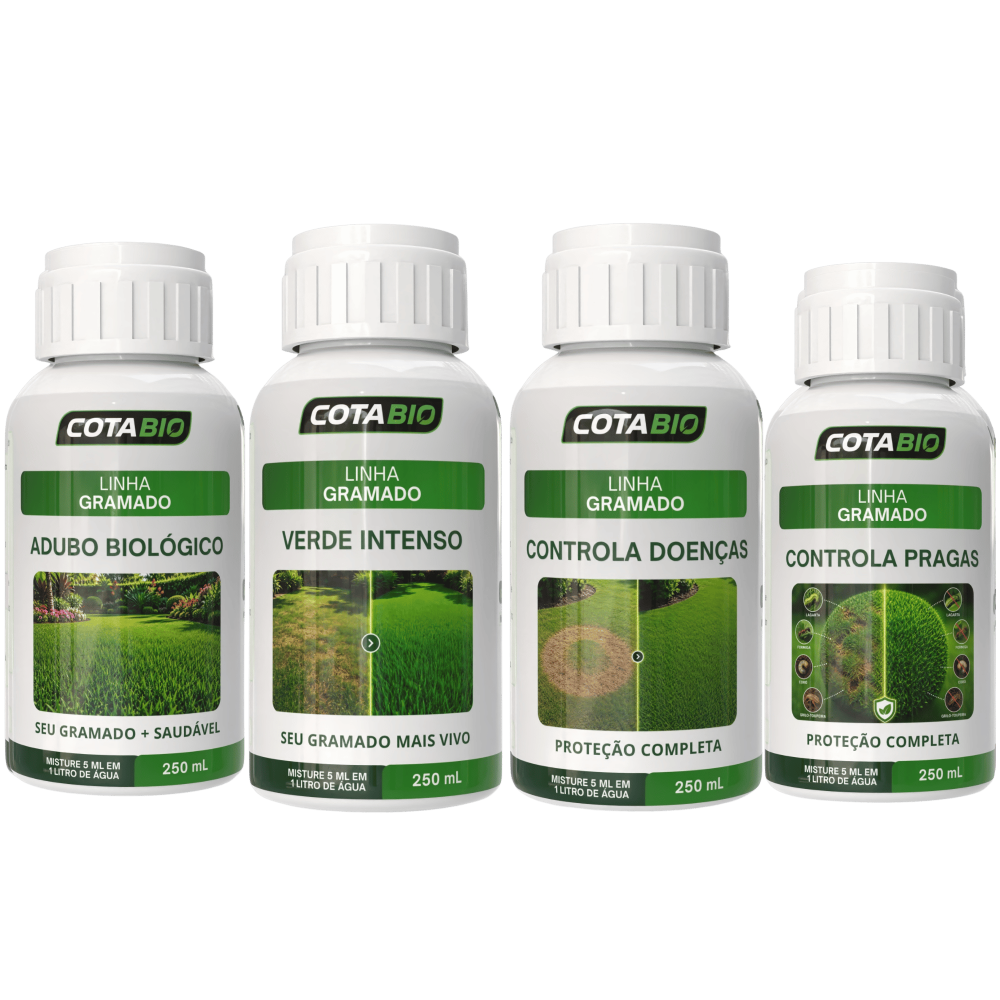 Kit Completo Gramado ( 4 Frascos )