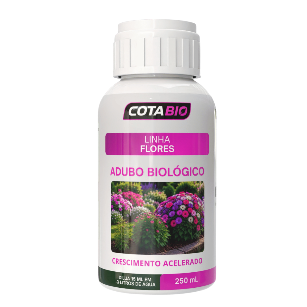 Flores: Adubo Biológico - 250 ml