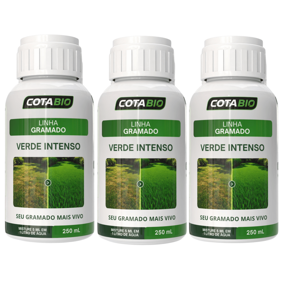 Combo Gramado: Verde Intenso ( 3 Frascos )