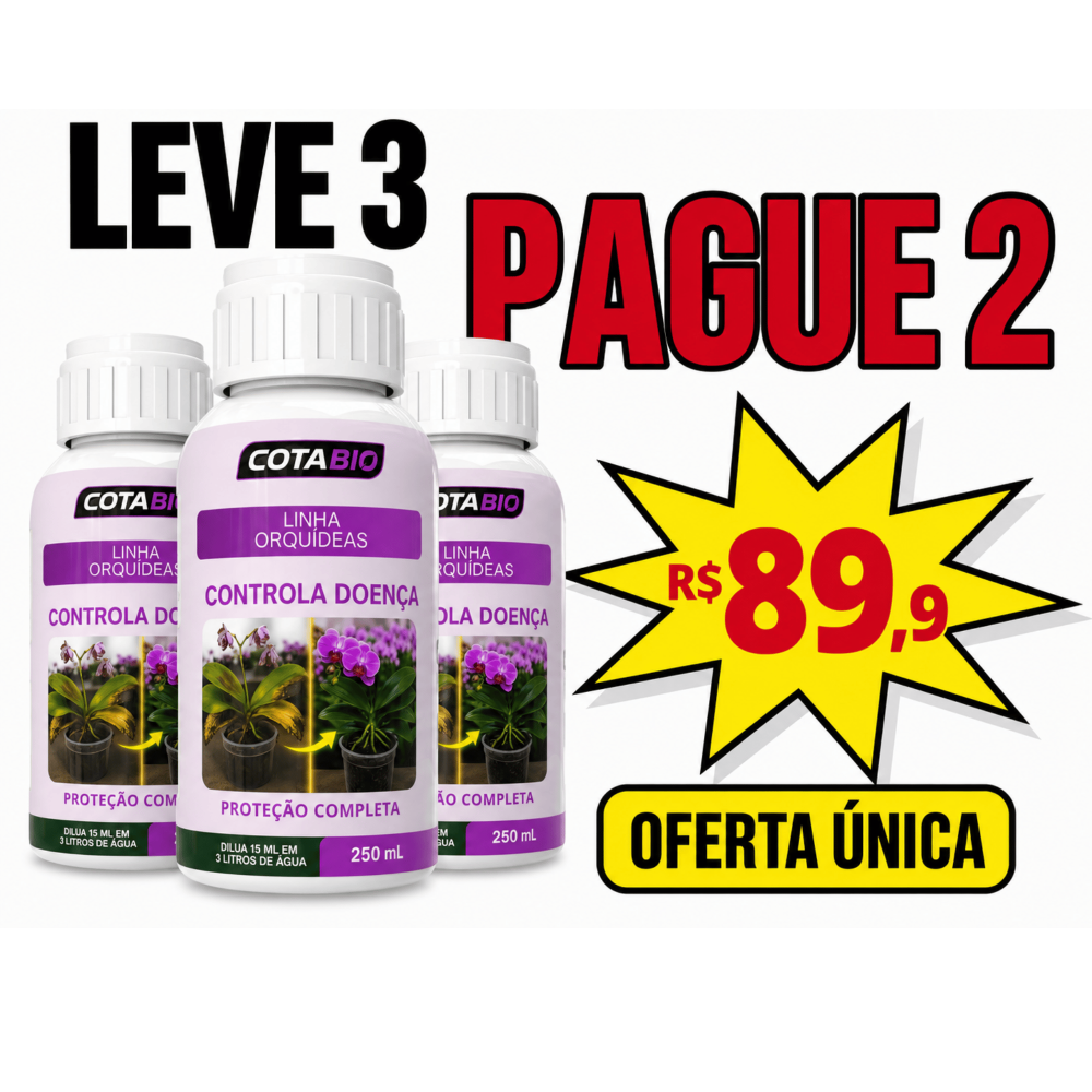 KIT ROSA DO DESERTO CONTROLA DOENÇA PAGUE 2, LEVE 3