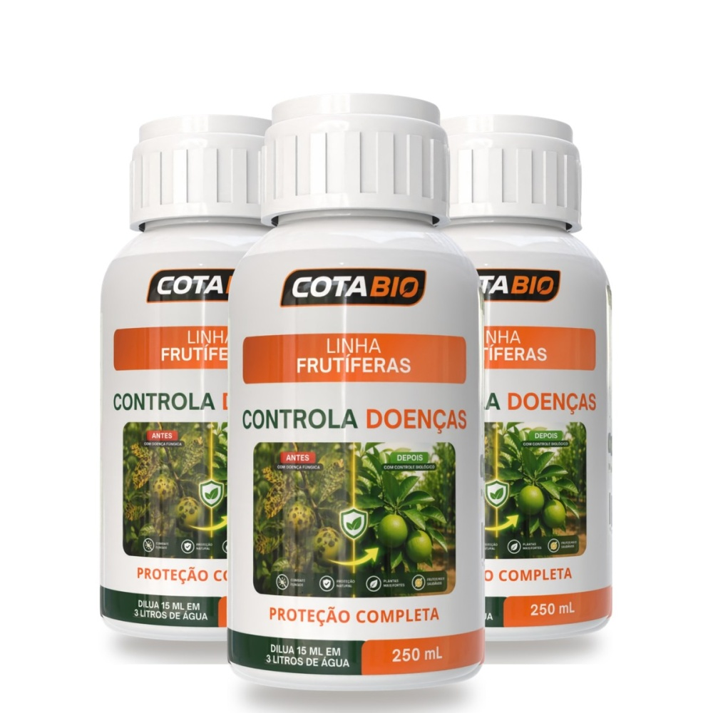 Combo Frutas: Controla Doenças ( 3 Frascos )